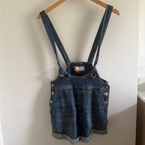 Pilcro Blue Denim Overalls
